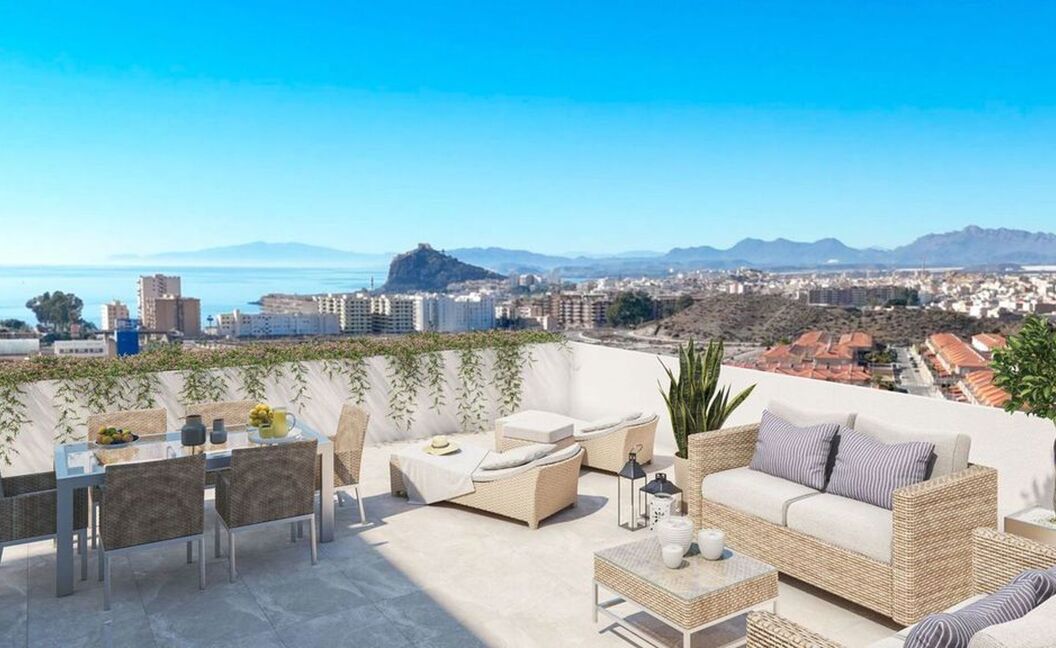 Penthouse te koop in Aguilas